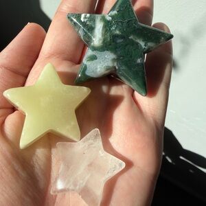 Three crystal stars